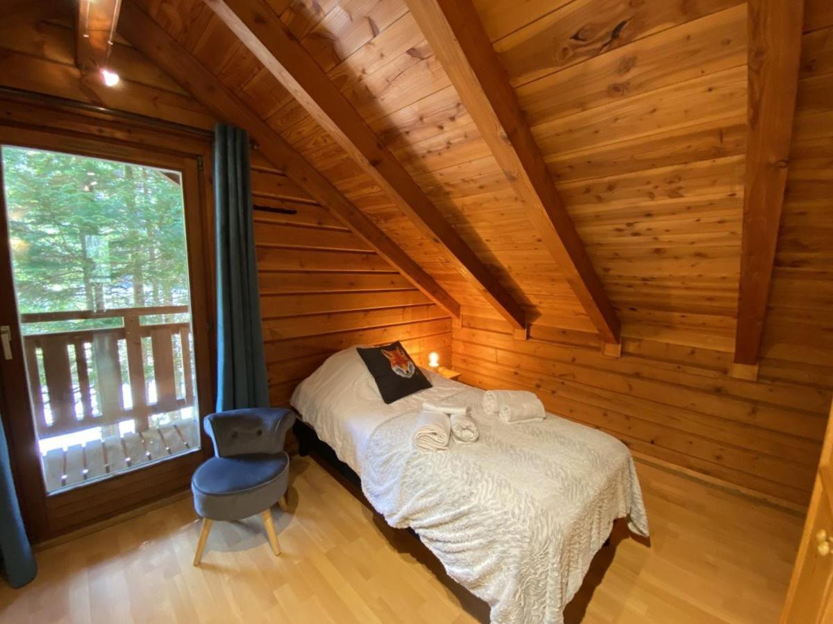 Le Renard Chalet En Bois Ла-Бресс Экстерьер фото