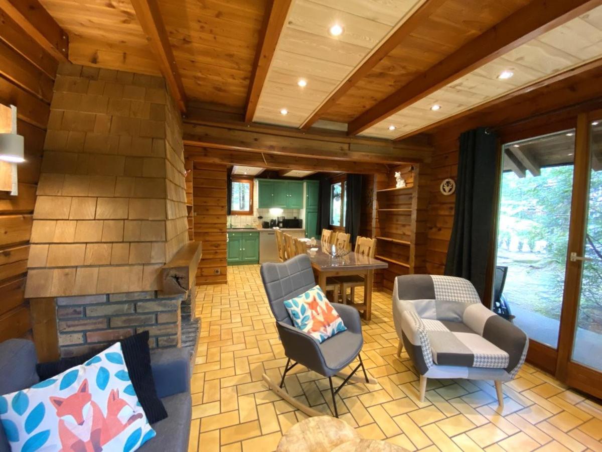 Le Renard Chalet En Bois Ла-Бресс Экстерьер фото