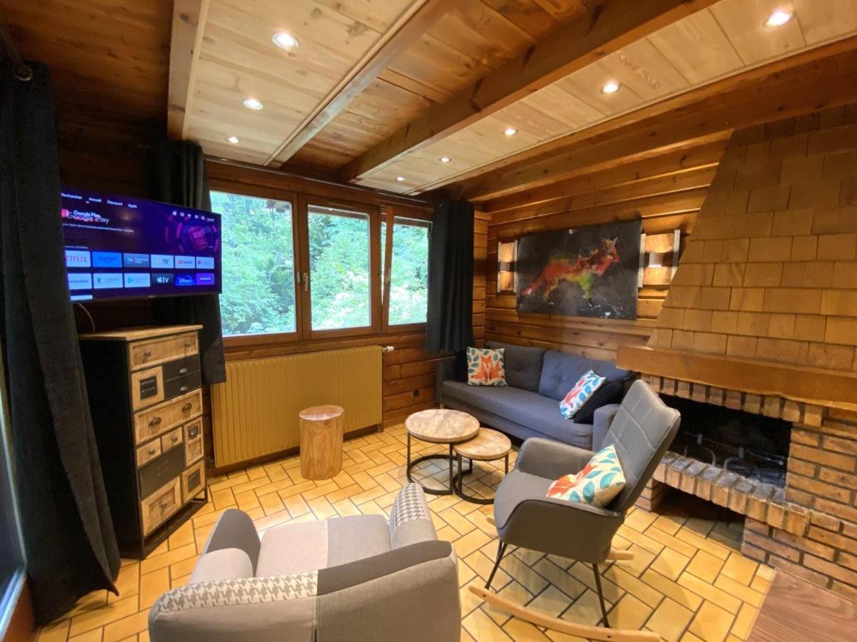 Le Renard Chalet En Bois Ла-Бресс Экстерьер фото