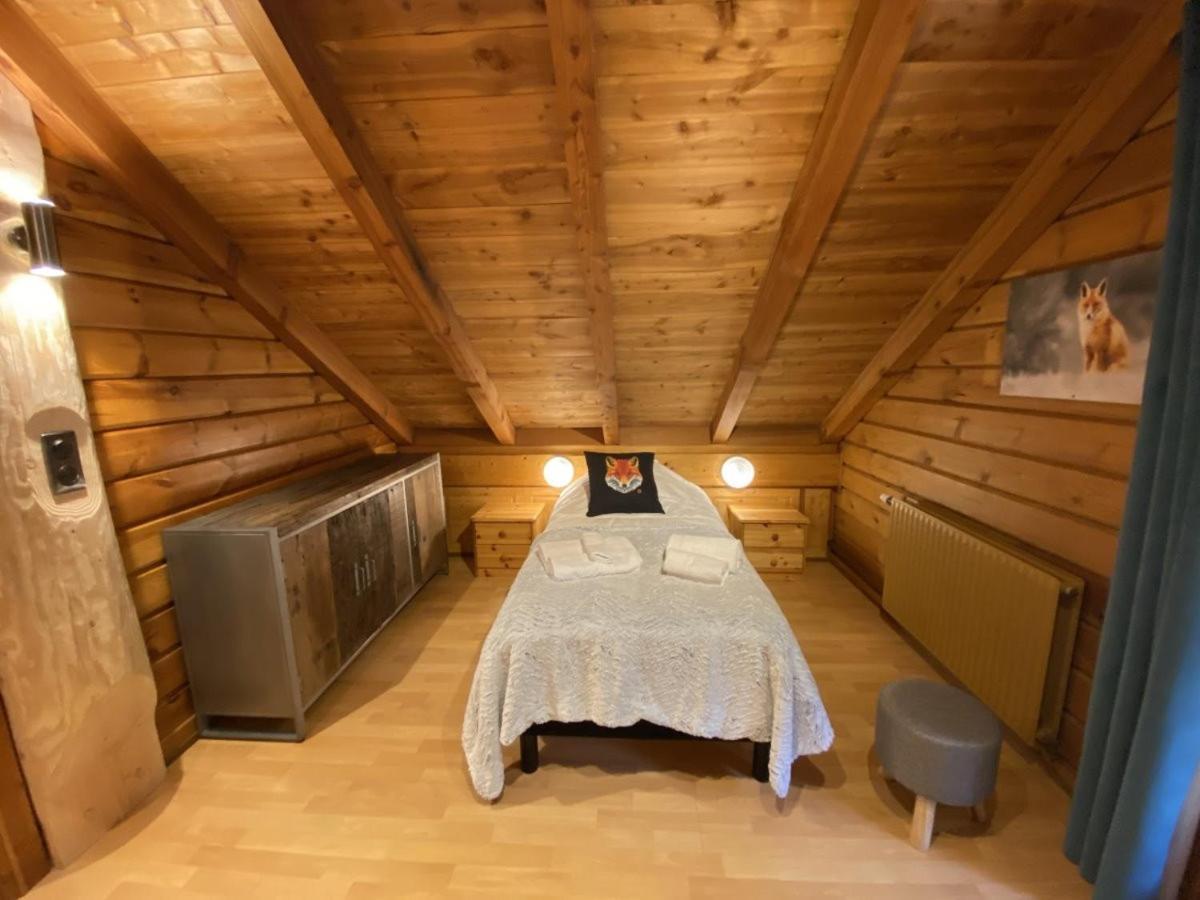 Le Renard Chalet En Bois Ла-Бресс Экстерьер фото