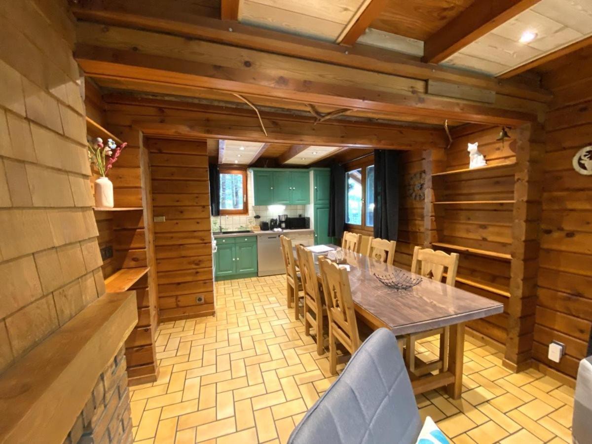 Le Renard Chalet En Bois Ла-Бресс Экстерьер фото