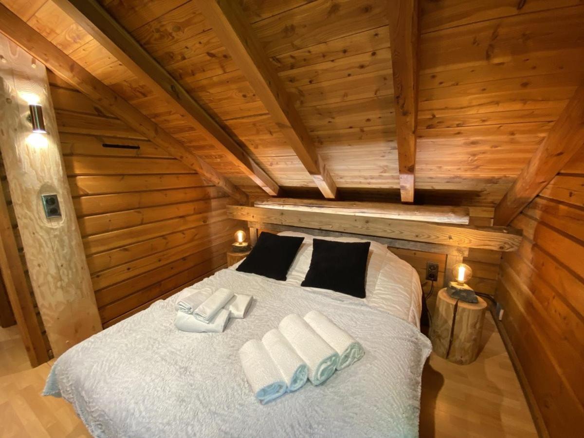 Le Renard Chalet En Bois Ла-Бресс Экстерьер фото