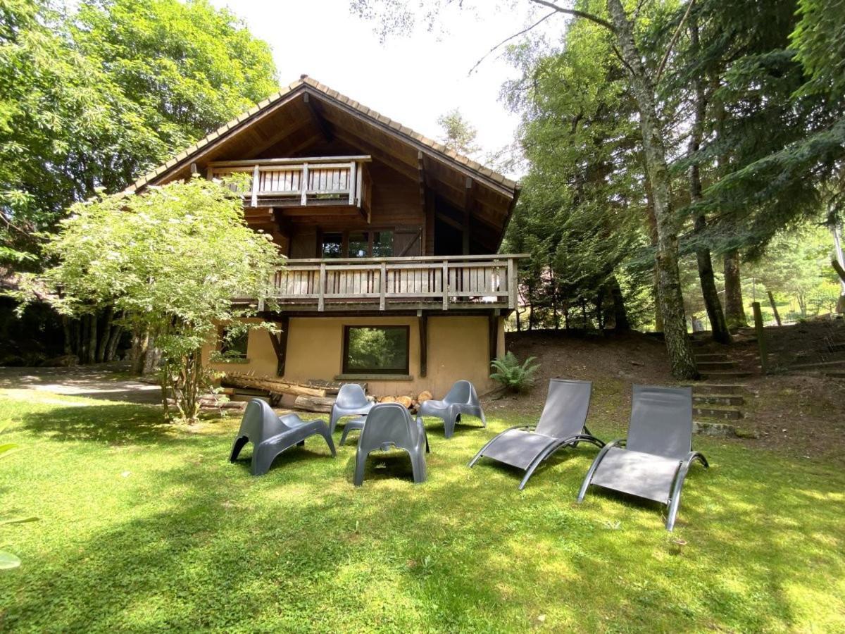 Le Renard Chalet En Bois Ла-Бресс Экстерьер фото