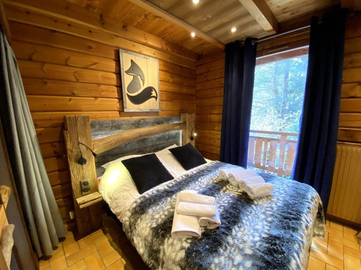 Le Renard Chalet En Bois Ла-Бресс Экстерьер фото