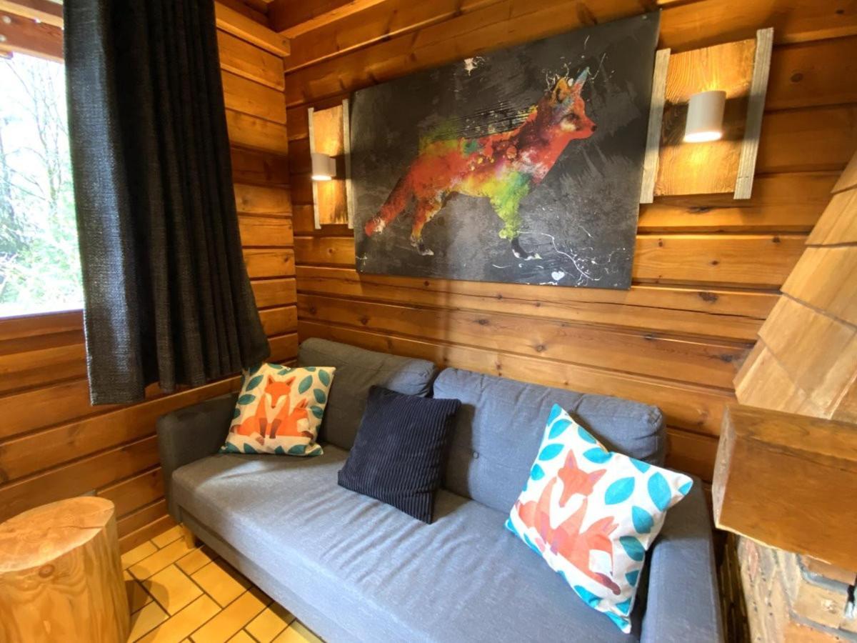 Le Renard Chalet En Bois Ла-Бресс Экстерьер фото